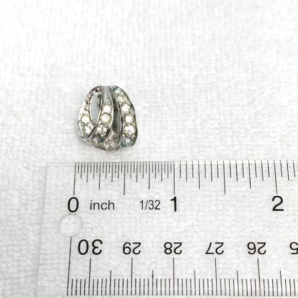 VINTAGE SIGNED 1930's DORSON'S Clip on earrings - Picture 6 of 6